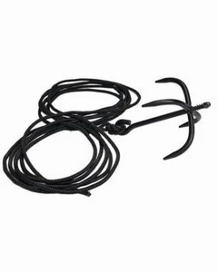Folding metal grappling hook with 10 metres of line, throw , anchor, climbing - Picture 1 of 1