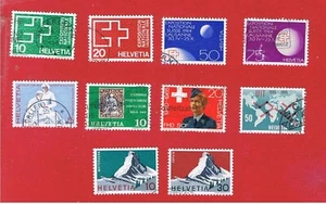 Switzerland #430 /468 VF used 3 sets Free S/H - Picture 1 of 1