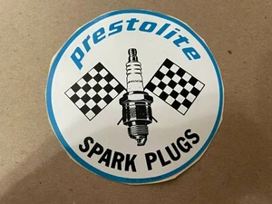 Prestolite Spark Plugs Used Decal : See Description - Picture 1 of 3