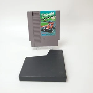 R.C. Pro-Am (Nintendo Entertainment System, NES, 1988) Cartridge W/ Dust Cover - Picture 1 of 2