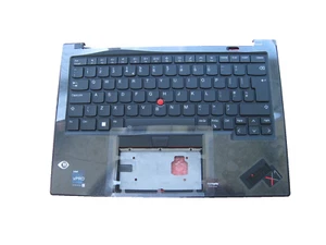 Lenovo Carbon X1 10th Keyboard Palmrest Top Cover P/N SN21D05688 JP2-85GB Ref A8 - Afbeelding 1 van 3