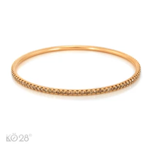 Armreif Diamant 750/- Roségold 98 Brillanten 3,86ct cognacfarben 20,5 cm (21169) - Bild 1 von 7