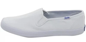 Keds Women's Champion OC Sneakers Slip On Color White Canvas Shoe Size USA 11M - Picture 1 of 2