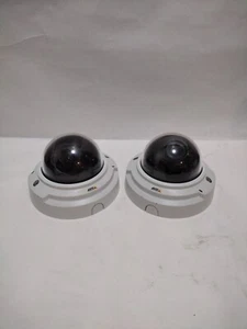 *LOT OF 2* Axis P3363 6MM Outdoor Dome Network Security Surveillance Camera - Picture 1 of 2