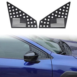 Front Triangular Window Glass Plate Decor Cover Trim For Subaru Crosstrek 23-24 - Bild 1 von 16