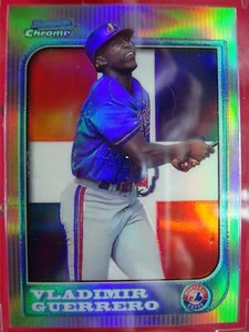 VLADIMIR GUERRERO 1997 BOWMAN CHROME INTERNATIONAL REFRACTOR ROOKIE (RC) #R276 - Picture 1 of 5