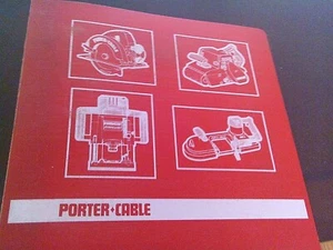 Porter Cable Service Manual SM-962 For Many Tools - Picture 1 of 6