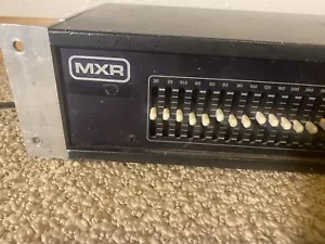 MXR One Third Octave EQ Rack Mounts Professional Equalizer Untested Sold As Is - Picture 1 of 5