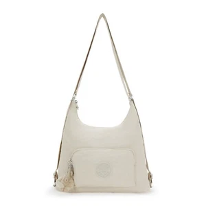 Kipling Kipling YENNA Medium Shoulder Bag - Hideaway Beige RRP £88 - Picture 1 of 8