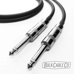 100 pies - Cable de guitarra Mogami 2524 - Conectores rectos Switchcraft 280 - ST/ST - Imagen 1 de 12