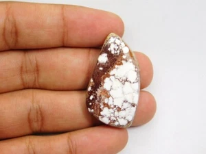magnesite Turquoise Cabochon Natural Loose Gemstone For Jewelry 47 Cts. ME-4772 - Picture 1 of 4