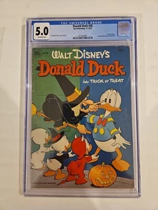 Donald Duck #26  CGC 5.0 DELL 1952 "Trick or Treat" - Picture 1 of 2