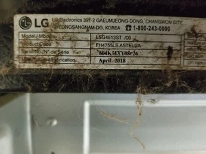 Testina bruciatore gamma originale LG con set tappi # MBE61842701 MBE61842101 ABF73729801 - Foto 1 di 9