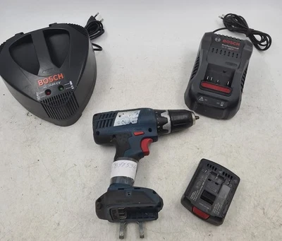 Lot of 4 Bosch Cordless Tools - Used, Working - Image 1 of 4