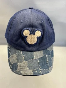 Disney Mickey Mouse Denim Patchwork Gorra Azul Jean Sombrero Bordado Unisex - Imagen 1 de 7