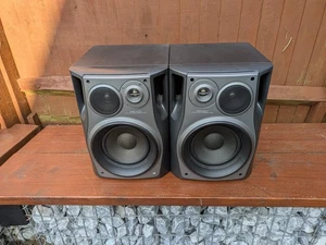 AIWA Speakers Twin Duct 3 way bass reflex system SX-NAVF9 - Picture 1 of 7