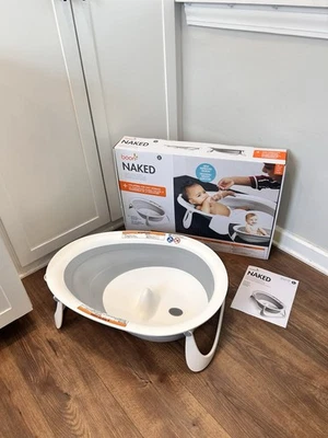 NUEVO Boon Naked Bañera Plegable Bebé Recién Nacido 0m - 18m, Ajustable 2 Posiciones Foto 1 de 2