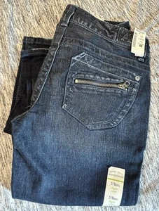 NEU Aeropostale Damen Jeans Bayla Curvy Skinny Größe 7/8 normale Länge schmal - Bild 1 von 9