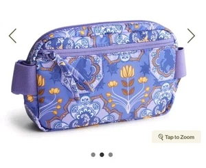 Vera Bradley Woodward Small Belt Bag Disney Rapunzel Silhouette Medallion - Picture 1 of 1