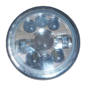 TRUX TLED-H3 7" LED Projector Headlight w/White Aux Angel Ring High/Low - Picture 1 of 4