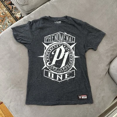 Camiseta AJ Styles WWE Mediana P1 Fenomenal One Slam Crate wwf tna - Se ajusta a la pequeña Foto 1 de 4