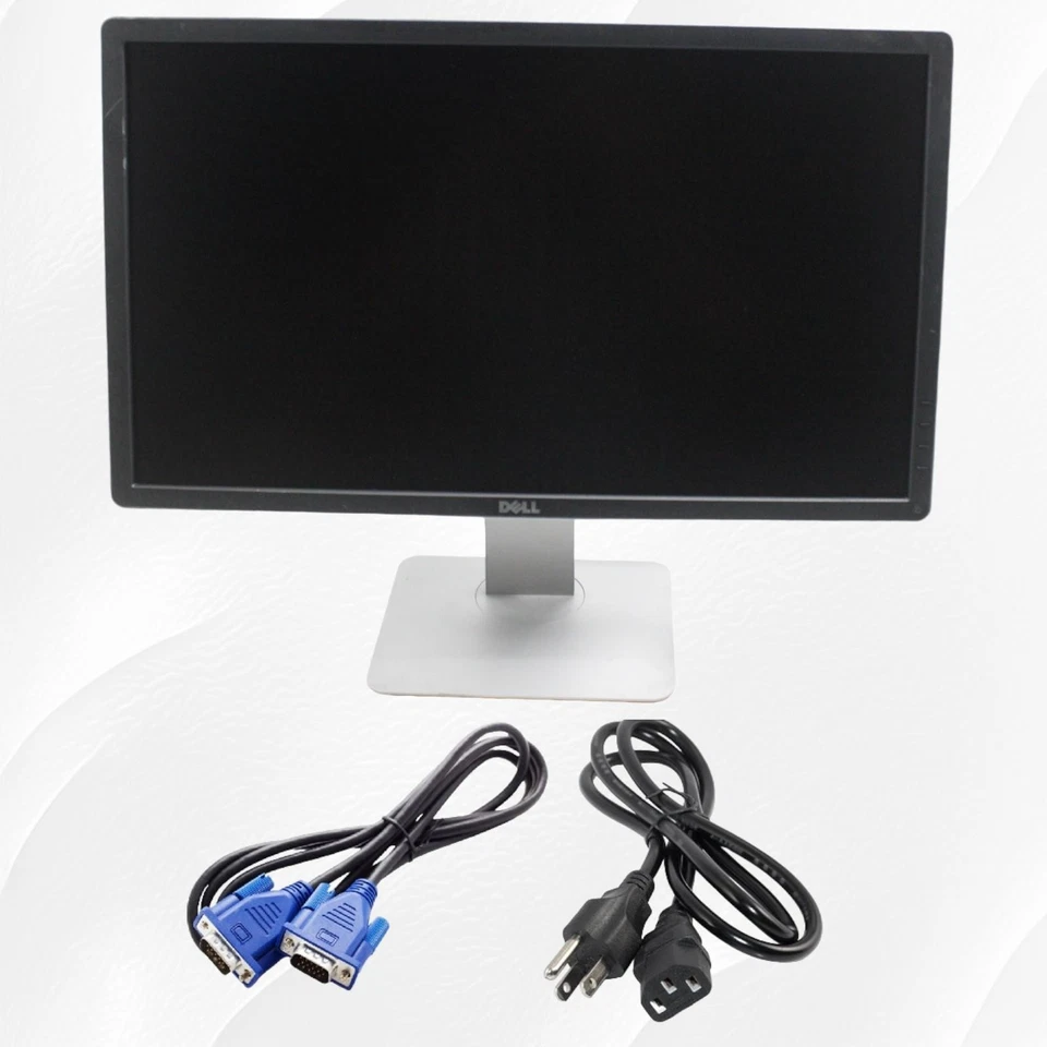 Dell P2414Hb 24" FHD Widescreen 1920x1080 IPS LED LCD Monitor DP VGA DVI - Image 1 of 4
