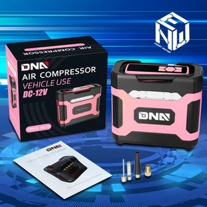 DC-12V 150PSI Digital Tire Inflator Air Compressor w/LED for Car Bicycles Pink - Imagen 1 de 9