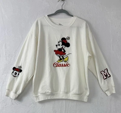 Disney Mickey Mouse Sudadera Clásica Bordada Niñas Talla XL (15-17) Foto 1 de 4