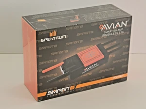 Spektrum SPMXAE1060 Avian Smart 60 Amp sin escobillas ESC 3S-6S sellado de fábrica nuevo - Imagen 1 de 6