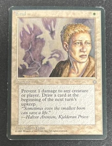Magic The Gathering MTG Ice Age Instant Heal Mark Tedin Art Card GD Worn Edges - Picture 1 of 2