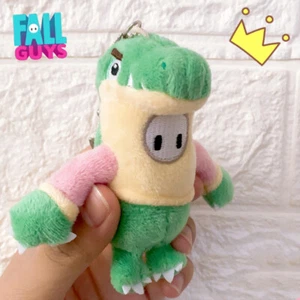 Fall Guys Ultimate Knockout /Little Dinosaur Doll Plush Keychain Pendant Keyring - Picture 1 of 7