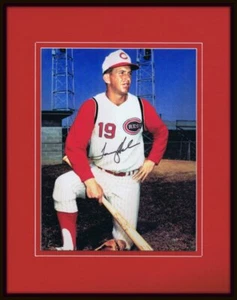 Tommy Helms Signed Framed 11x14 Photo Display Reds - Picture 1 of 4
