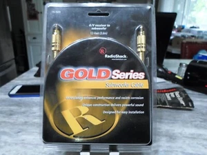RadioShack Gold Series Subwoofer Cable 12' - Picture 1 of 4