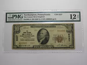 $10 1929 Northampton Pennsylvania National Currency Bank Note Bill Siegfried NB - Picture 1 of 4