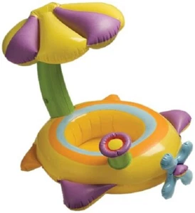 Intex 56580EP Inflatable Flower Baby Float Size 56" x 31.5" New - Picture 1 of 5