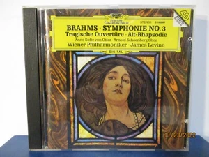 Brahms / Symphonie 3 - Tragic Overture - James Levine - CD - MINT - E24-4402 - Picture 1 of 3