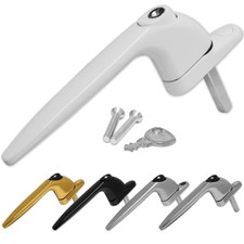 uPVC Universal Window Handle Inline Locking Espag Double Glazing Replacement