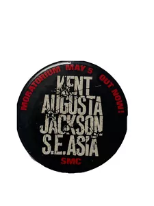 Pin Kent Augusta Jackson 5 de mayo de 1971 guerra de Vietnam protesta estudiantil de 2,5" botón - Imagen 1 de 2
