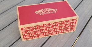 Vans OFF THE WALL Empty Shoe Box Storage 13”x 7.25”x 4.75” --BOX ONLY - Picture 1 of 22