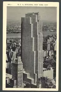1944 RPPC* NYC RCA Building - Picture 1 of 1