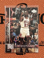 1997-98 Upper Deck Michael Jordan #18 Base Card Chicago Bulls