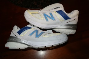blue and gold new balance 990
