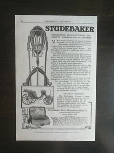 Anuncio original vintage de coche Studebaker Victoria Phaeton 1907 - Imagen 1 de 1