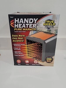 Handlicher Heizstrahler 1200 Watt reine Wärme Keramik Raumheizer - NEU IM KARTON - Bild 1 von 5