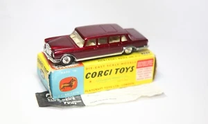Corgi 247 Mercedes Benz 600 Pullman In Original Box - Good Vintage 1960s Lot 1 - Picture 1 of 7