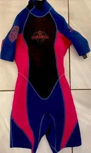 Ladies Size 10 C-SKINS Atomic Titanium Shortie Wetsuit Excellent Used Condition - Picture 1 of 5