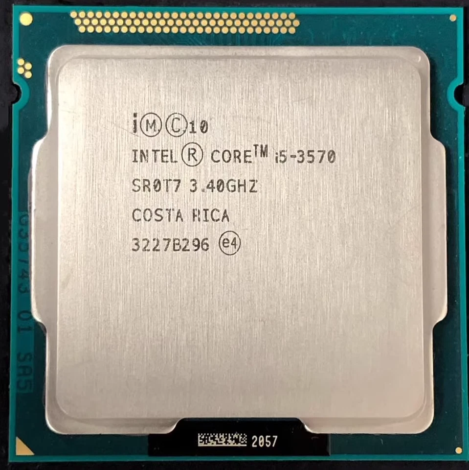 Intel Core i5-3570 LGA1151 3.80GHz 4C/4T 6MB 77W CPU Processor - Image 1 of 1