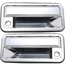 Chrome Outer Exterior Outside Door Handle Pair Set for 95-01 Chevy GMC C/K Truck