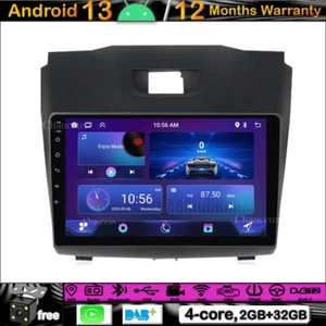 9"Android 13 Autoradio GPS Navigation BT Carplay DAB For Isuzu D-Max 2015-2018 - Bild 1 von 12