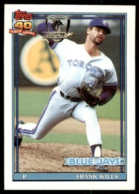 1991 Topps Desert Shield Frank Wills #213 - Image 1 of 2